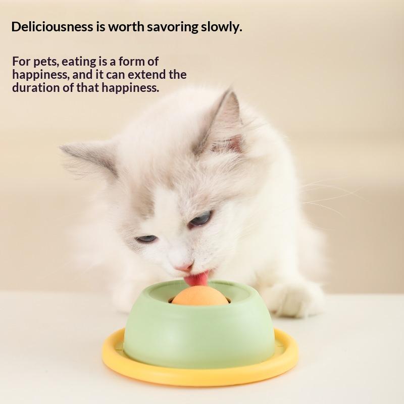 Pet Lick Mat Yogurt Licking Plate Slow Feeder For Dogs & Cats - Interactive Snack Bowl Promotes Dental Health Pet Licking Mat