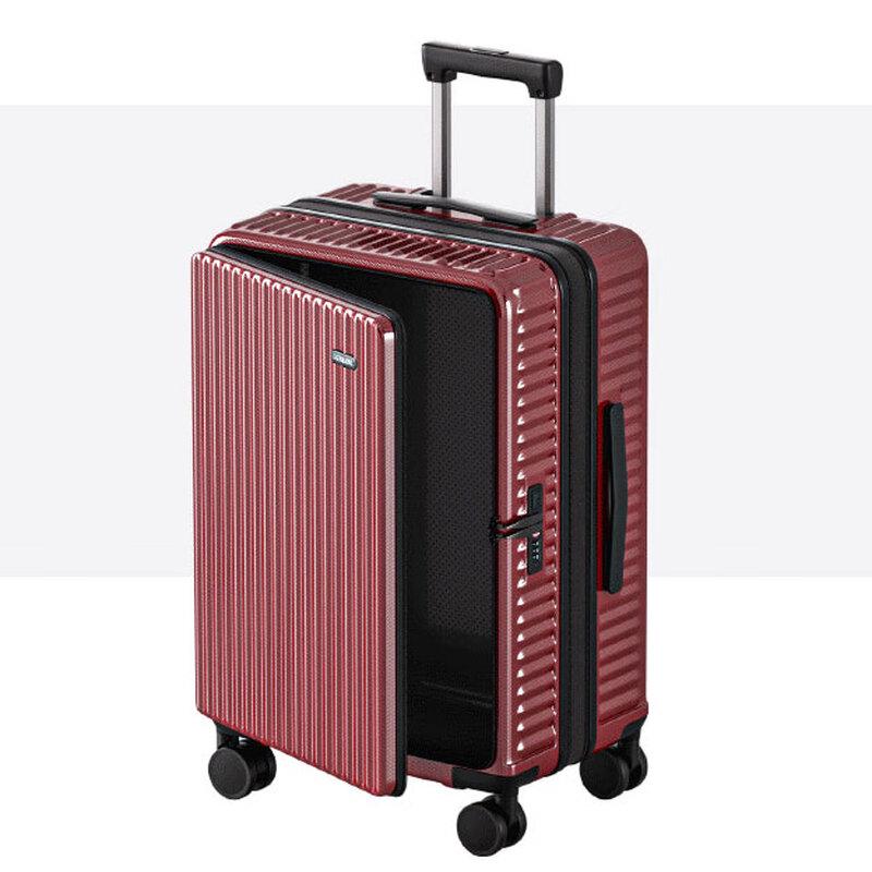 Чемодан Kuai Chi с боковым открыванием и расширяемой конструкцией из ABS-пластика. 20 inch