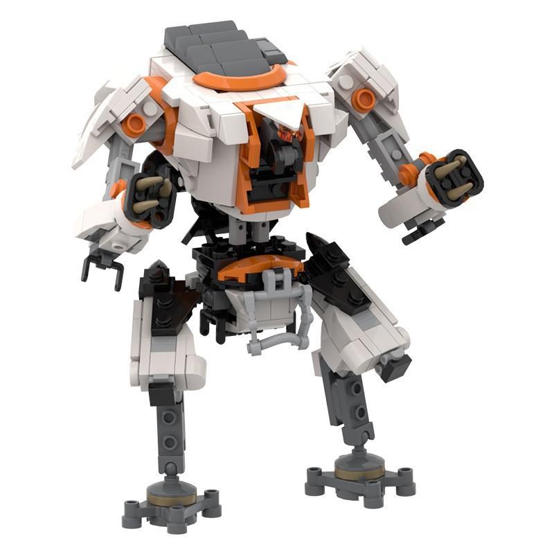 M Building Block Compatible With Lego Creative, Titanfall 2 Reaper Mecha, Figure Peripheral Chinese Model Toys