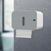 Contemporary Wall-Mounted Toilet Tissue Holder with Smart Features