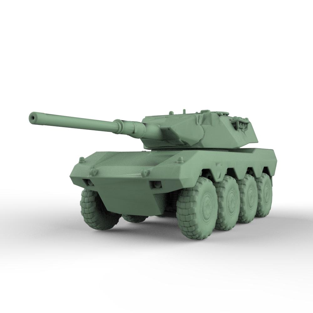 SSMODEL 1/200 Military Model Kit German RADKAMPFWAGEN 90 Light Tank