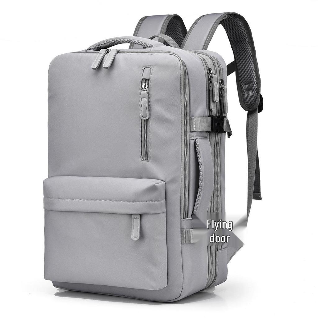 Expandable 180° Multi-layer Casual Backpack with Large Capacity and Logo Option