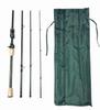 6ft (1.8m) Baitcasting Rod, 4-Piece (Medium) - Suitable for Baitcasting, Sea Bass, Rockfish, Bass, Travel, Lure, and Trout.
