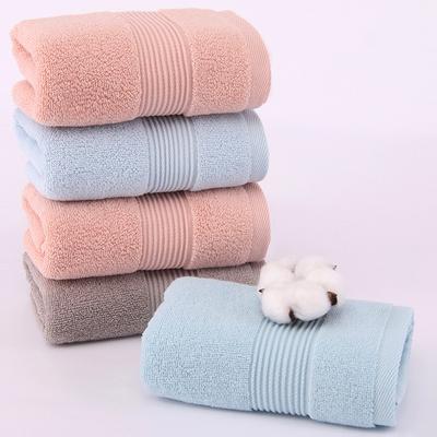 1 PC Cotton Adult Face Towel 32 Strands of Plain Broken Household Soft Absorbent Unisex Cotton Towel Comfortable Textile Towels for The Home