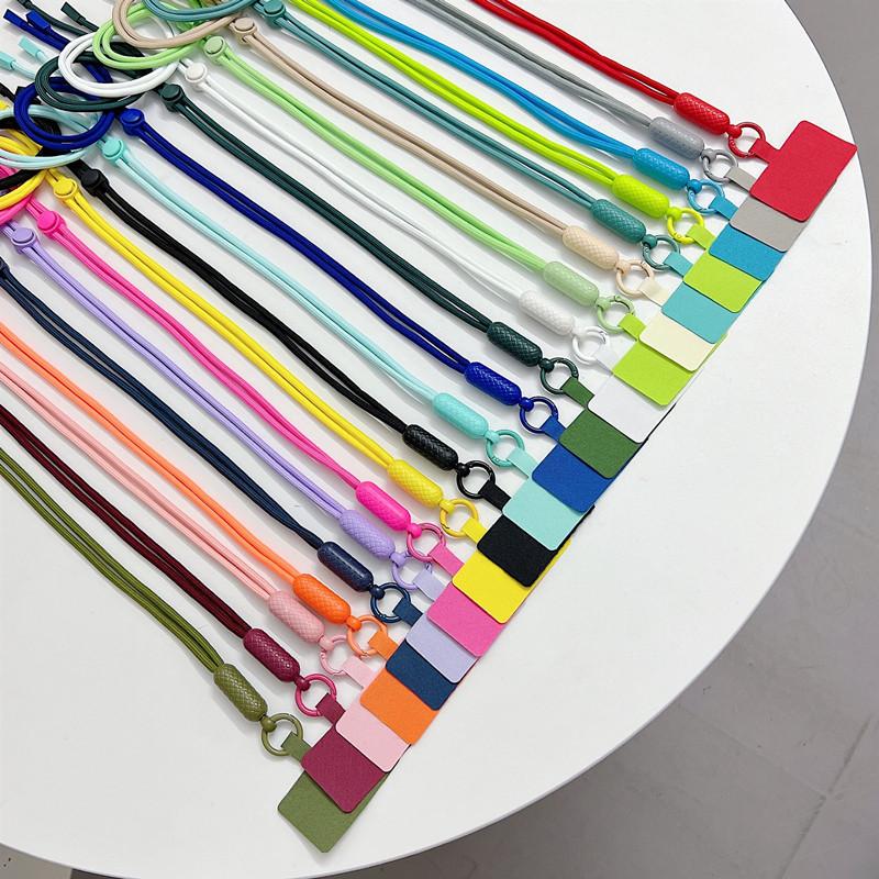 Nový multifunkční lanyard pro mobilní telefon Crossbody otočný o 360° univerzální náplast na lanyard pro mobilní telefon