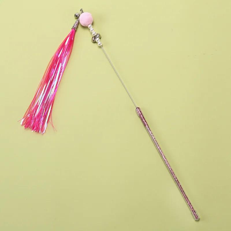 Cat Toy Feather Cats Stick Ball Cat Toys Interactive Bite-resistant Toys for Cats Training Teaser Wand Kitten Toy Pet Supplies