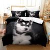 Dog Duvet Cover Cute Dogs Bedding Set Cartoon Puppy Pattern Duvet Cover Set 3D Print Dogs Pattern For Kids Adults