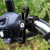 Aluminum Alloy Bicycle Bottle Cage Conversion Mount Bike Adjustable Cup Bracket AdapterBlack