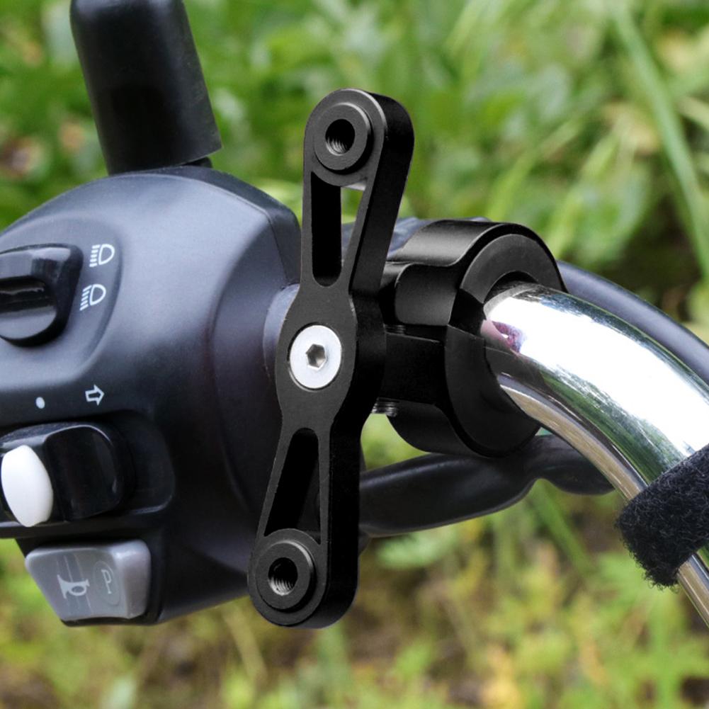 Aluminum Alloy Bicycle Bottle Cage Conversion Mount Bike Adjustable Cup Bracket AdapterBlack