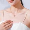 Tancise S925 Sterling Silver Luxusný osobný náhrdelník s príveskom Dámsky klasický náhrdelník s prílivom na párty darček na párty