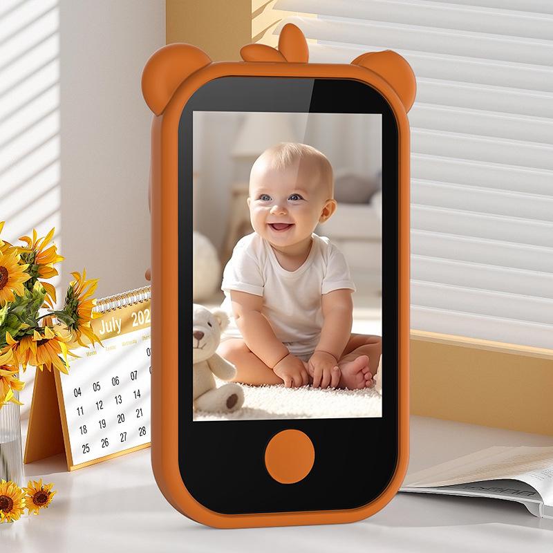 

Children s HD Cartoon Camera & Educational Toy Phone - Dual Cameras, Photo/Video Recording, 28 Photo Frames