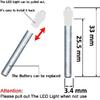6PCS-High Capacity 340 LED Bobber Light Replacement Battery for Fishing Lures, Fishing Bobbers, Pen Lights, Arrow Nocks, Fishing Floats, Pole Lights,