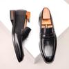 Men's Handmade Leather Slip-On Loafers