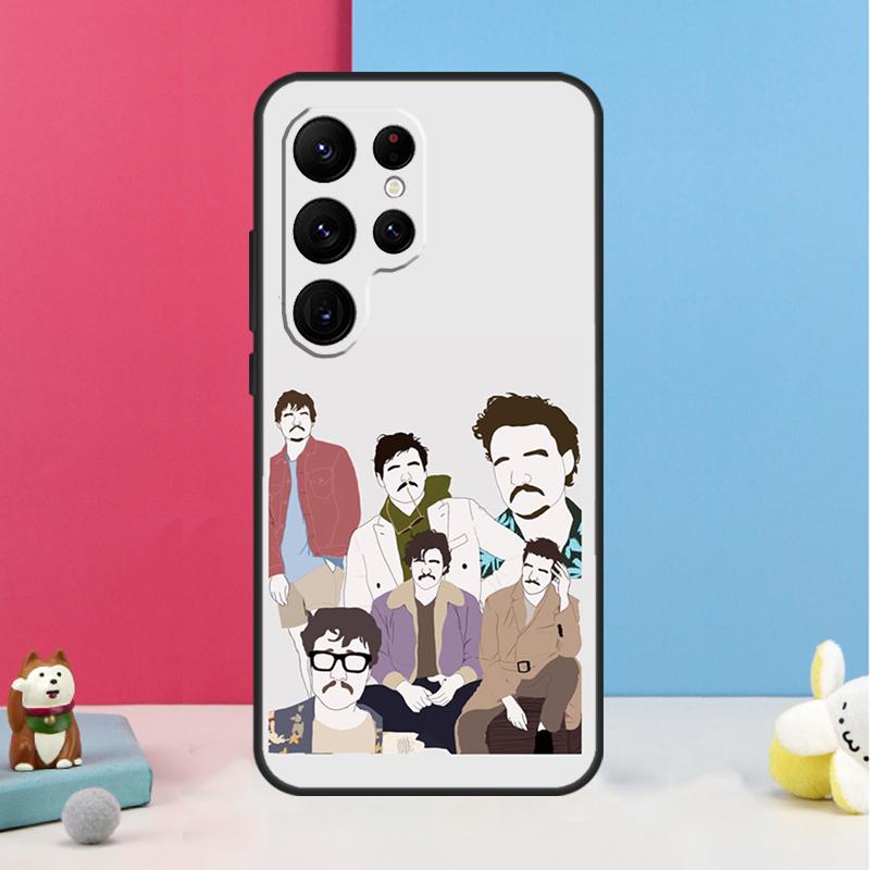 

Pedro Pascal Actor Phone Case For Samsung Galaxy S23 Ultra S22 S21 S20 FE S9 S10 Plus Note 10 20 Ultra Cover Galaxy Note 10