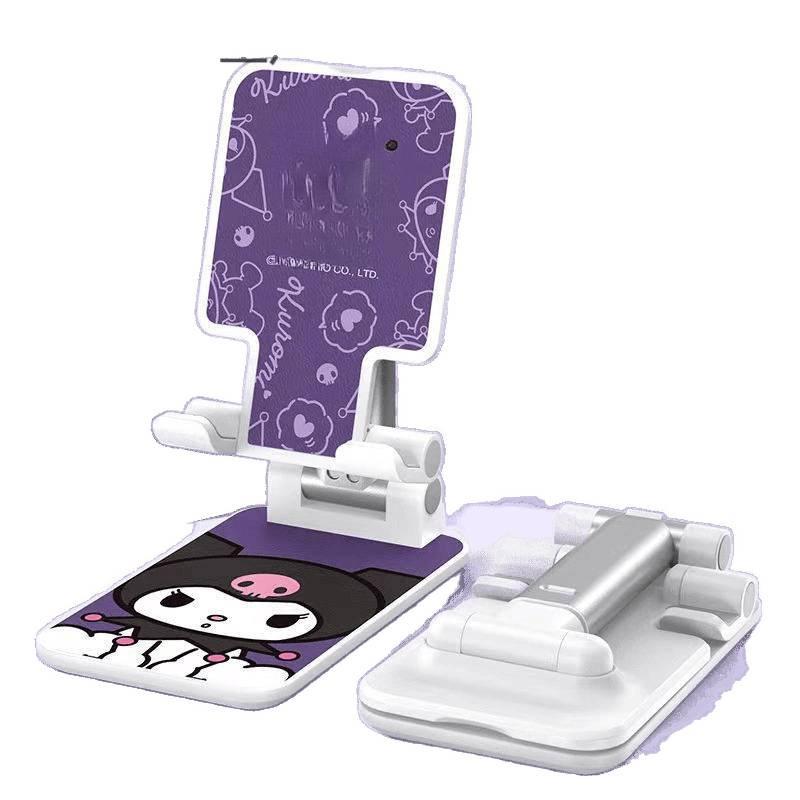 Universal Foldable Phone Stand: Telescopic, Rotatable, Perfect for Live Streaming & Binge-Watching