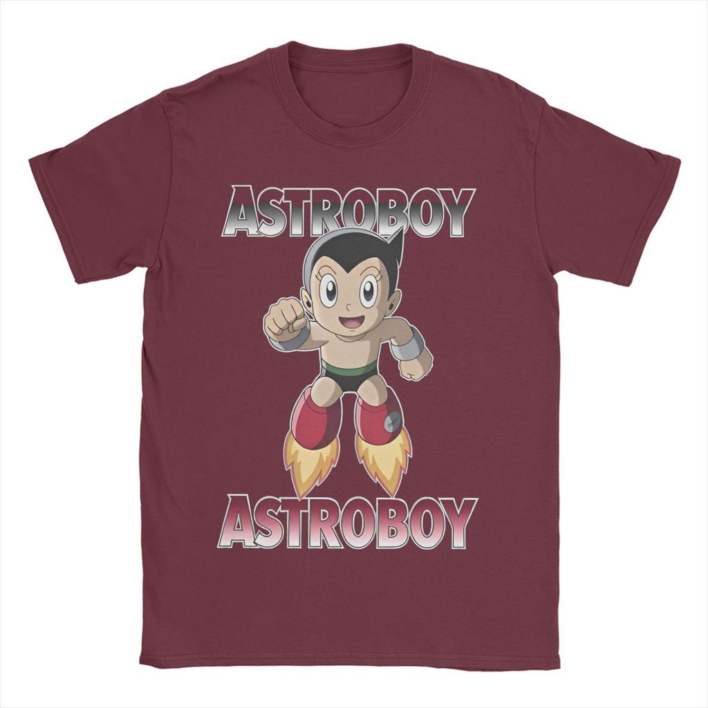 Astro Boy   TShirt Summer  Anime  Hippie T Shirts Unisexs Pure Cotton Crew Neck Plus Size Clothing Short Sleeve YK Casual Tops
