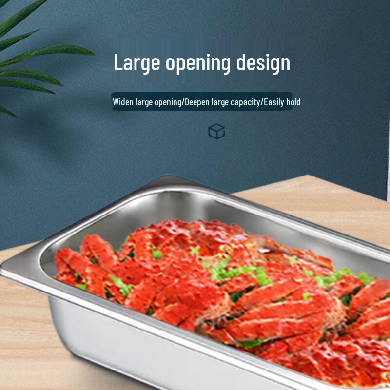 201 Stainless Steel Commercial Buffet Food Pan