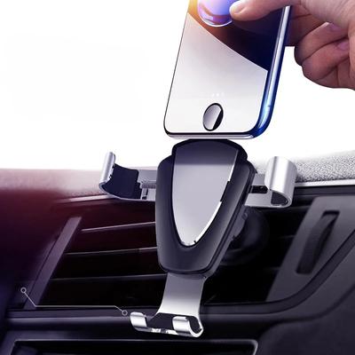 Uniwersalny uchwyt samochodowy na kratkę wentylacyjną grawitacyjną do iPhone'a, telefonu komórkowego, GPS, zestawu głośnomówiącego