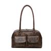 Large capacity simple retro underarm bag women's fashion popular simple handbag trendy shoulder bag