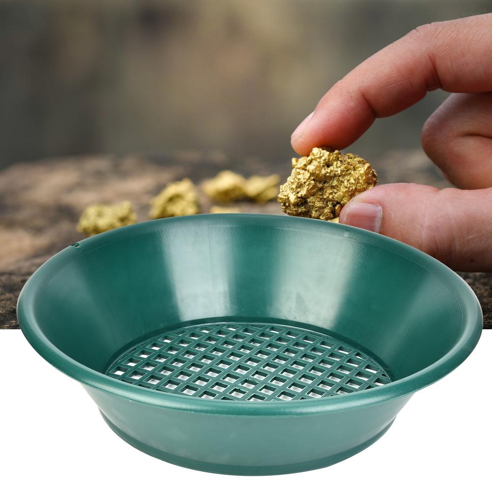Gold Pan Panning Classifier Mesh Screen Mining Sifter Metal Detecting Tool