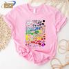 Inanimate Insanity All Characters Print Womens Classic TShirt Adult Novelty Short Sleeve Personality Casual Tops