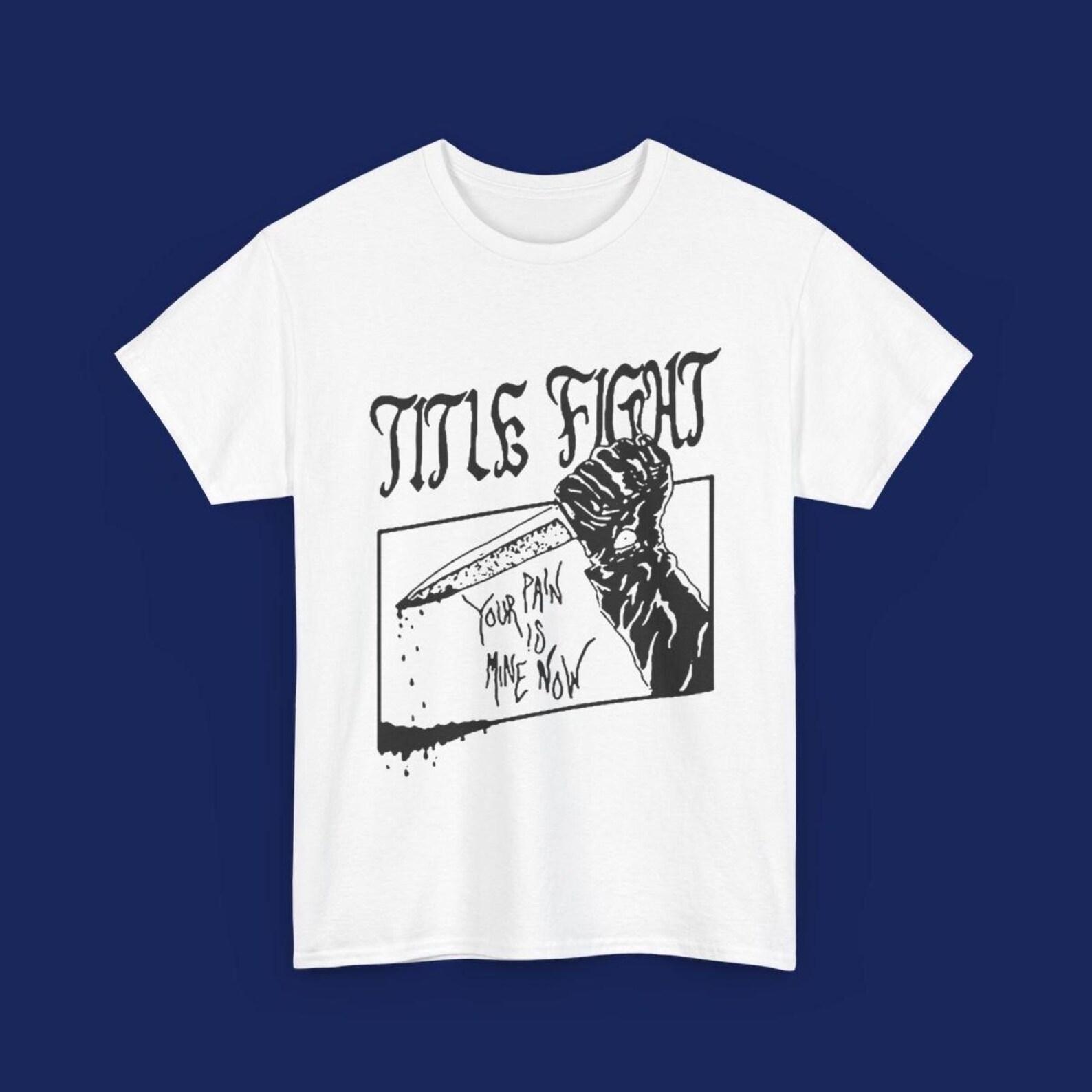 Title Fight ‘Your Pain is Mine Now’ white t shirt 3XL