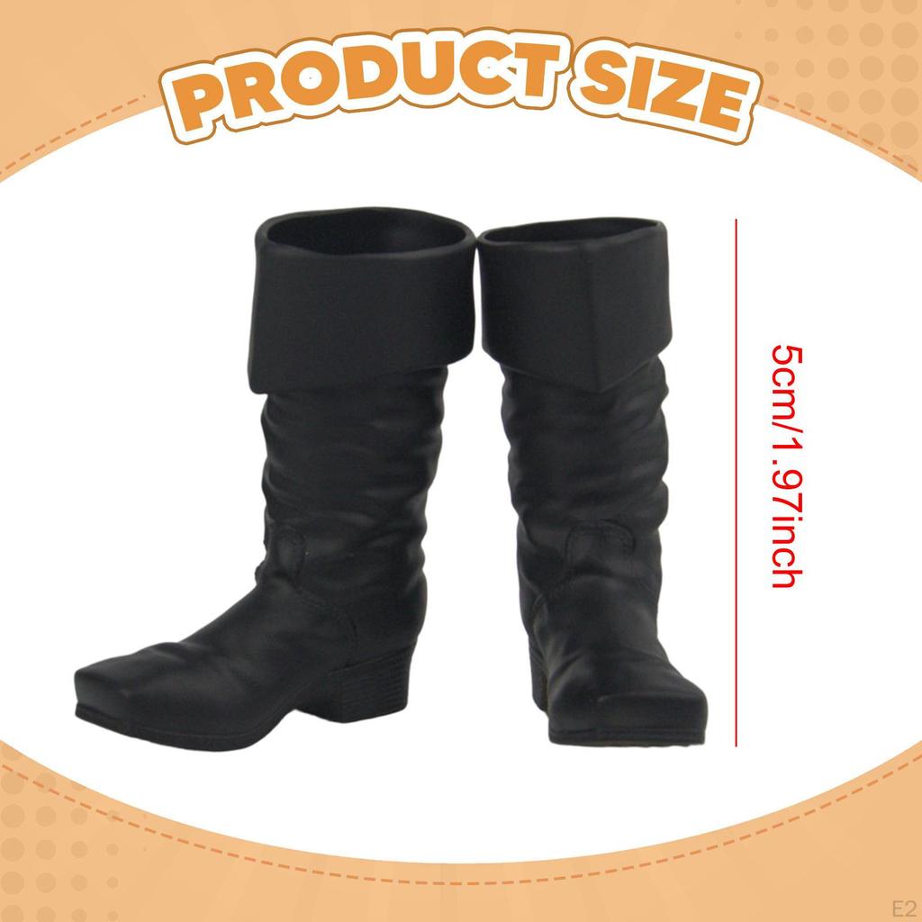1/6 Action Figure Shoes Doll Costume Boots Photo Props Dress up for 12 inch Male