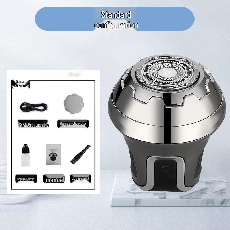 Men s Washable Electric Head Shaver