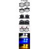 2 Pcs 30W Fog Light Assembly For Iveco Daily VI 2014-2023 H11 Car LED Fog Daytime Running Lamp DRL 3000LM
