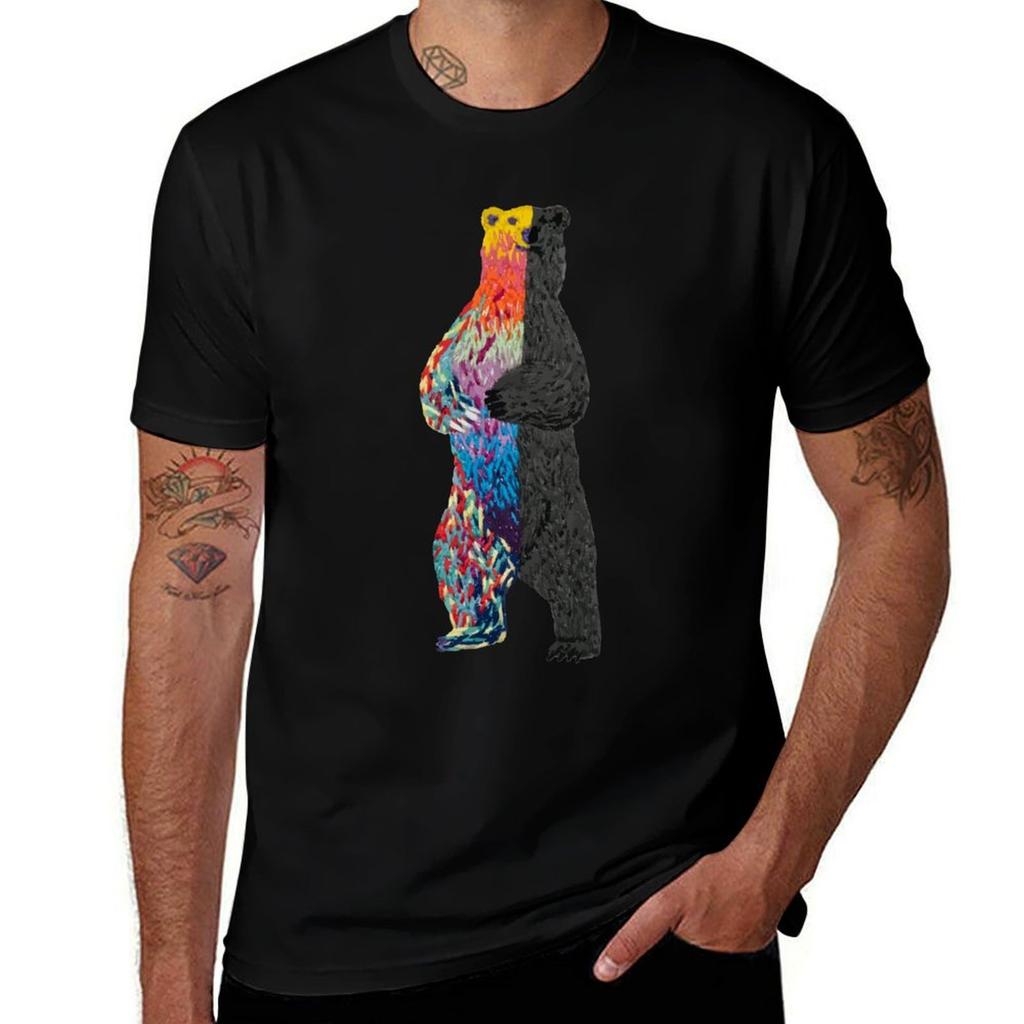 Ella Fitzbearald the Bipolar Bear - Graphic Version T-Shirt Casual Summer T-Shirt