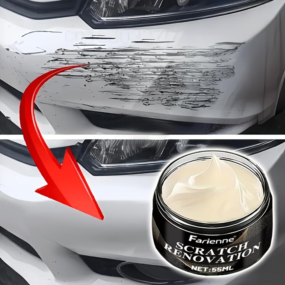 Kratzerentfernungswachs für Autos - Schnelle Entfernung von Lackkratzern, schnelles Polieren, Kratzerentferner für Kunststoff im Innenraum, Kratzer auf Radnaben