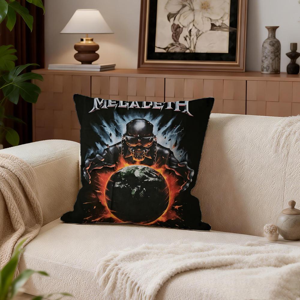 Megadeths Cushion Cover Cushion Cover Set 4Pcs 50X50 45X45 40X40 Pillowcase Decorative Sofa Home Decor