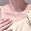 Design A Simple and Elegant Necklace with A Moonstone Pendant, Suitable for All Occasions and Perfect for Collarbone