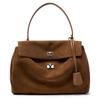 Autumn and Winter New Suede Matte Leather Premium Feeling Bag Lock Portable Underarm Commuter Shoulder Tote Bag