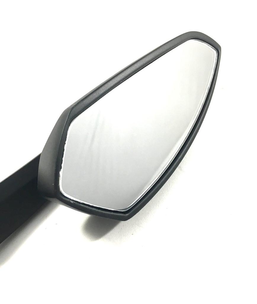 Harley Bullet Left and Right Silver Motorcycle Custom Dress Up Mirrors, Set, Plated, Black, Sportster, XL1200X, XL883L, XL1200N, etc., (Black)