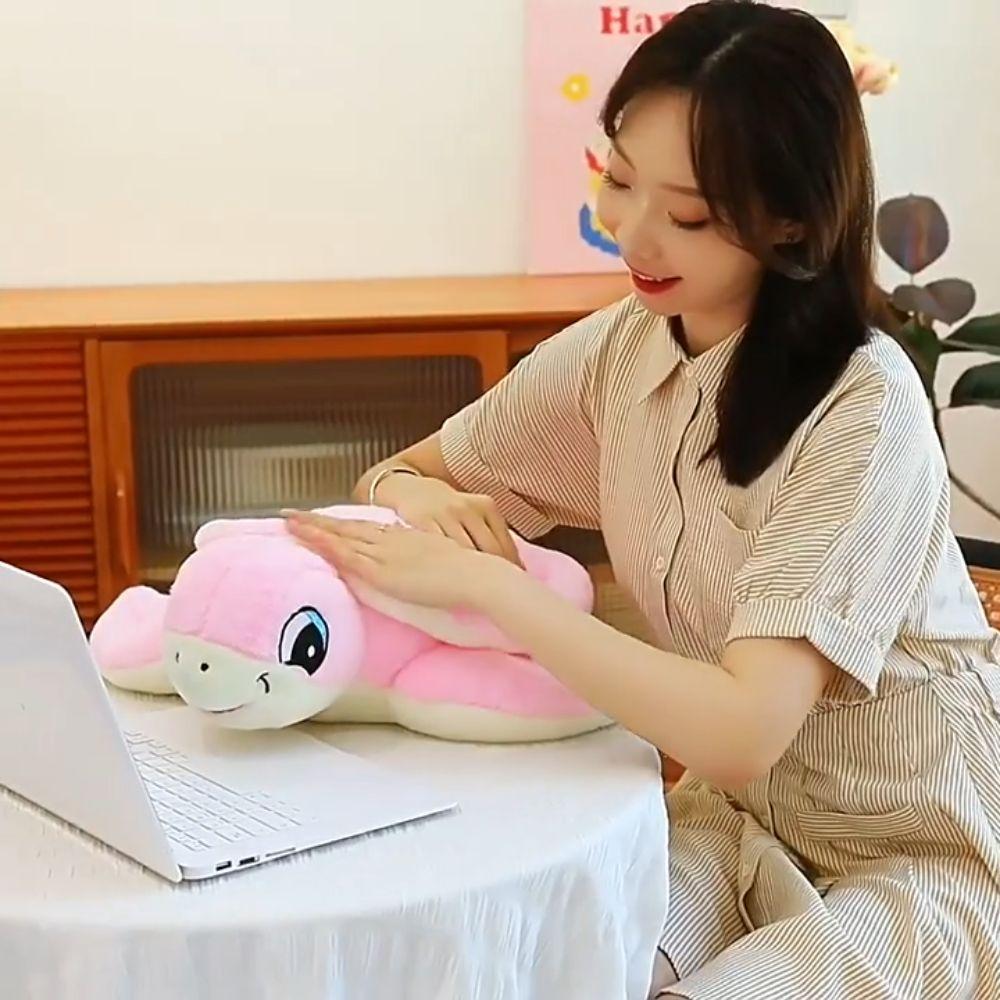 Soft Sea Tortoise Plush Toys Fluffy Turtle Animal Doll Animal Sea Turtle Pillow  Car Decor