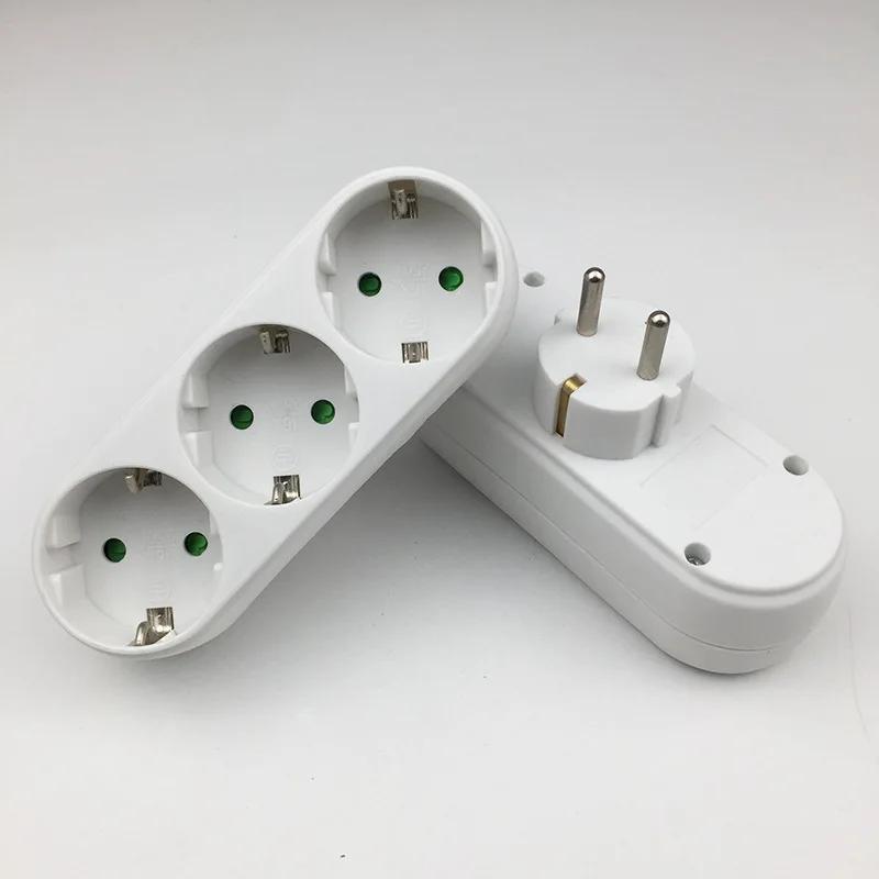 Priză EU 1/2/3/4 Ieșiri Adaptor Standard European Extensie Priză de Alimentare Convertor AC Adaptor Birou Acasă Încărcător de Perete