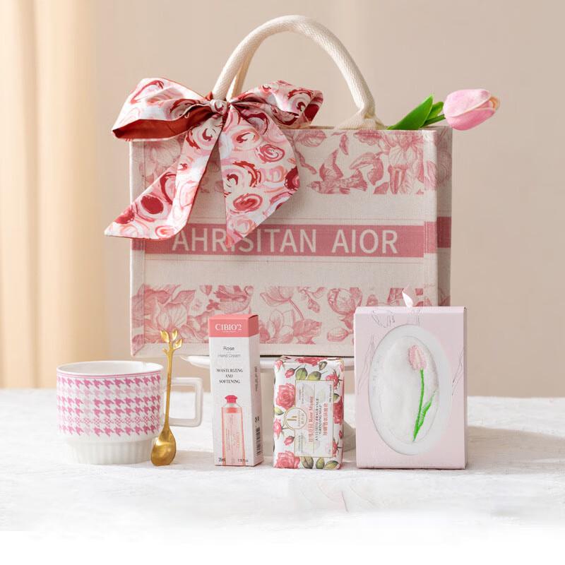 Ceramic Coffee Cup & Tote Bag Gift Set