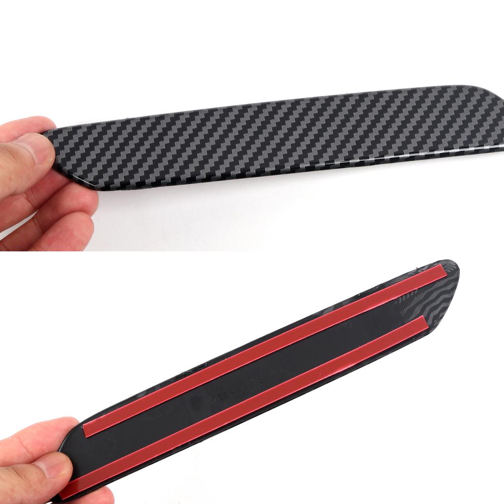 Biltillbehör För Kia EV6 2022 2023 Kolfiberstil Yttre Dörrhandtag Dekorationsskydd Trim 4st