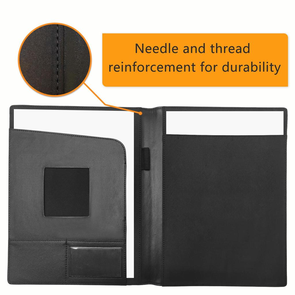Business Padfolio Organizer Document Planner Portfolio Binder Storage Pocket
