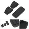 171721647 Flexible Wearproof Perfect Fit Clutch Brake Accelerator Pedal Pad Kit Black for