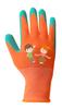 Children's work gloves, latex-coated polyester (crincle), size 3