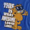 Garfield Unisex Adult Awesome T-Shirt