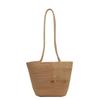 Woven Straw Bag Women's Large Capacity Fashionable Summer Versatile Shoulder Seaside Beach Bag Tote Bag