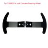 Ergonomic Modification Paddles Fit 14in Concave Steering Wheel Easy Installation Replacement Paddle Shifters for T300RS