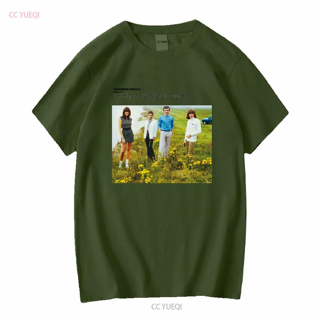 Throbbing Gristle Band Bring You Jazz Funk T Shirt All Size QX0136 long or short sleeves vintage Washed Stretched Slightly