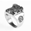 Jewelry Punk Rock Engine Robot Ring Men