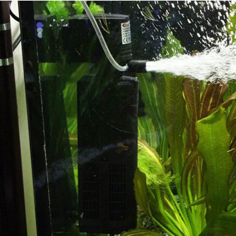 240V 18W Aquarium Filter Pump For Fish Tank Internal Submersible Pump Spray Flow Biological Plus Power Filter Pump