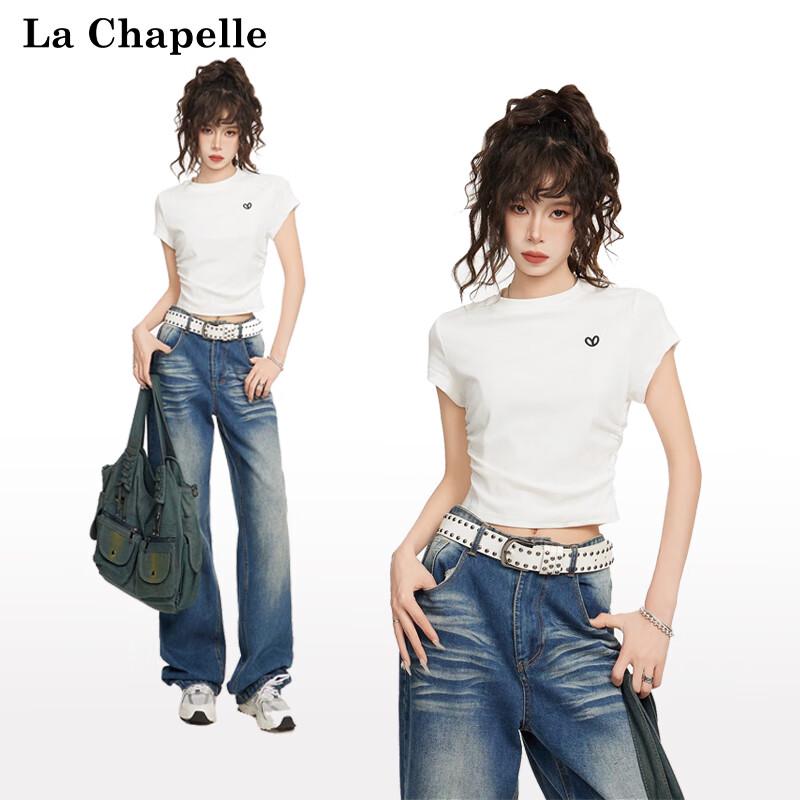 La Chapelle Women s Slim Fit Short Sleeve T-shirt M