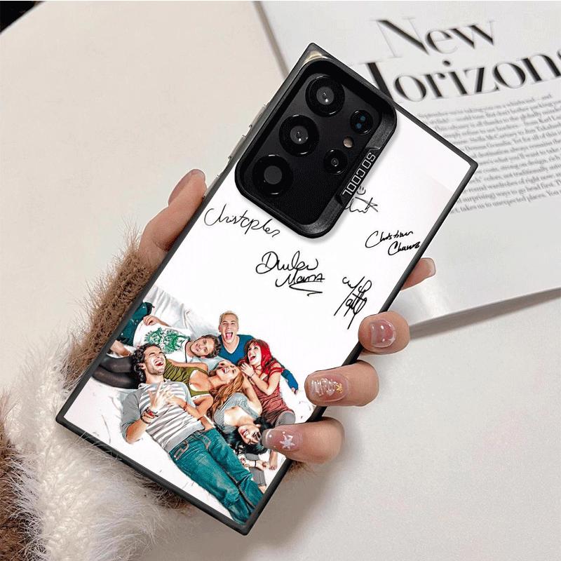 F-Fashion RBD R-Rebelde Soft Phone Case for Samsung Galaxy S24 S25 FE S26 Edge S23 Ultra S22 Plus S21 + Shockproof Cover Back Sh